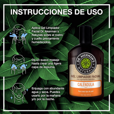 Gel Limpiador Facial Dr. Akerman´s